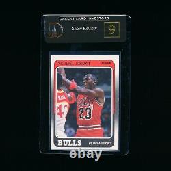 Michael Jordan 1988 Fleer Basketball #17 Chicago Bulls HOF DCI 9 MINT SHARP