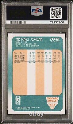 Michael Jordan 1988 Fleer PSA 9