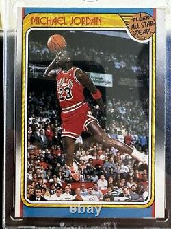 Michael Jordan 1988 fleer #120 All Star