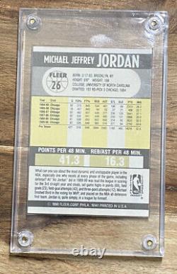 Michael Jordan 1990-91 Fleer error misprint