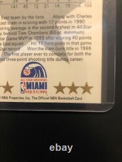 Michael Jordan 1990 NBA HOOPS All Star #5 ERROR MISPRINT Basketball Card RARE