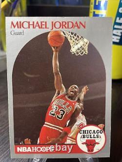 Michael Jordan 1990 NBA Hoops #65 VG