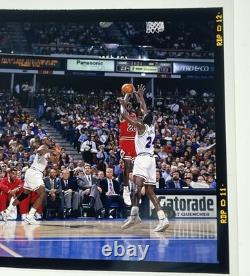 Michael Jordan 1990's Chicago Bulls Photo Original 120mm Color Transparency RARE