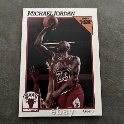 Michael Jordan 1991-92 Hoops MVP #30 Very RARE