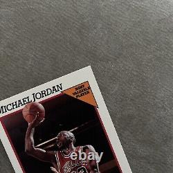 Michael Jordan 1991-92 Hoops MVP #30 Very RARE