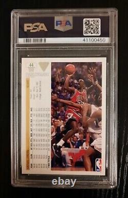 Michael Jordan 1991-92 Upper Deck #44 Psa 10 Gem Mint Chicago Bulls