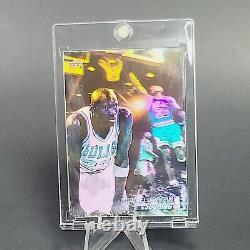 Michael Jordan 1991 UPPER DECK HOLOGRAM CHICAGO BULLS CARD (A55) With CASE