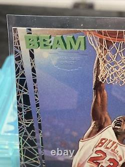 Michael Jordan 1992-93 Topps Stadium Club #1 Members Only Beam Team Bulls Hof