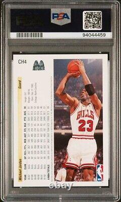 Michael Jordan 1992 U. D. McDonald's #CH4 PSA 10! Pop 118