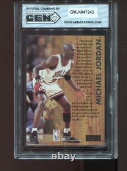 Michael Jordan 1993-94 Fleer Ultra #7 Famous Nicknames Chicago Bulls GEM MINT 10