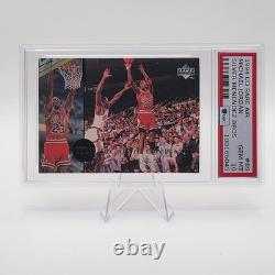 Michael Jordan 1994 Upper Deck Rare Air #89 With Menendez Brothers GGC GEM MINT 10
