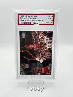 Michael Jordan 1994 Upper Deck Rare Air Menendez Slab Graded GGC (5) Card Lot 89