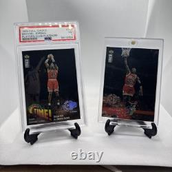 Michael Jordan 1995-96 Collector's Choice Player's Club Platinum LOT