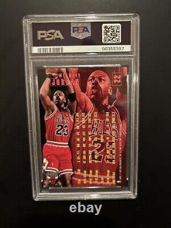 Michael Jordan 1995-96 Fleer #22 PSA 10