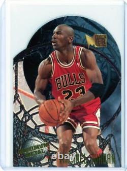 Michael Jordan 1995-96 Fleer Maximum Metal Die Cut Insert Sp