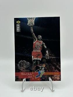 Michael Jordan 1995-96 Upper Deck Collectors Choice Players Club Platinum #195