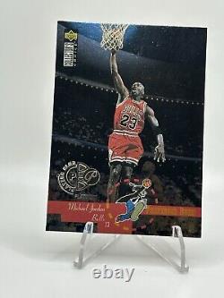 Michael Jordan 1995-96 Upper Deck Collectors Choice Players Club Platinum #195