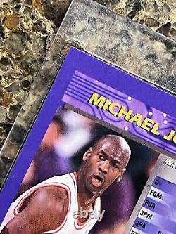 Michael Jordan 1995 Topps Finest #331 Chicago Bulls HOF with Coating Rare SSP Mint