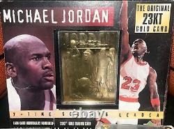 Michael Jordan 1995 Upper Deck 23KT Gold Card Factory Sealed