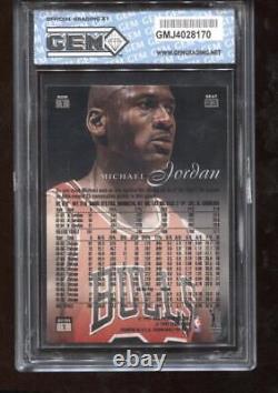 Michael Jordan 1996-97 Flair Row 1 #23 Chicago Bulls GEM MINT 10