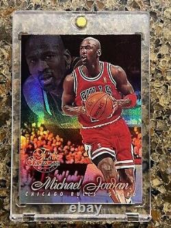 Michael Jordan 1996-97 Flair Showcase Row 1 Show Stopper Refractor SSP Rare
