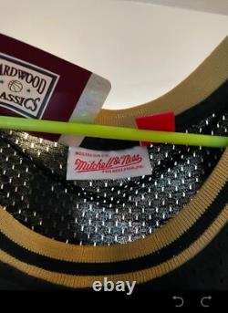 Michael Jordan 1996-97 Gold NBA Finals Edition Basketball Jersey XL