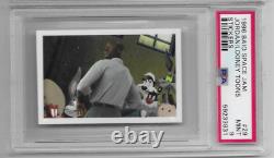 Michael Jordan 1996 Baio Italy Space Jam Sticker #29 Jordan Looney Toons Psa 9