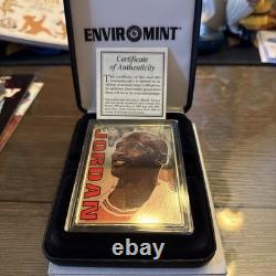 Michael Jordan 1996 Bulls Limited Edition Commemorative Coins. 999 Silver Bar