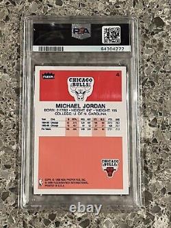 Michael Jordan 1996 Fleer #4 Decade of Excellence PSA 10 GEM MINT