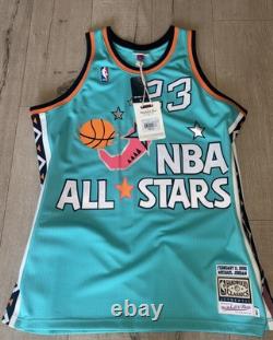 Michael Jordan 1996 Hardwood Classics Mitchell & Ness Jersey Teal Size XL NWT