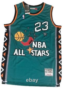 Michael Jordan 1996 NBA All Star Jersey New Stitched Men Large L RARE Bulls