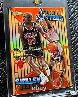 Michael Jordan 1997-98 Fleer Ultra #1 Court Masters Chicago Bulls Sp Rare Read