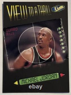 Michael Jordan 1997-98 Fleer Ultra View to a Thrill Card! #1 VT Vintage Bulls