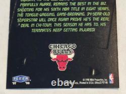 Michael Jordan 1997-98 Fleer Ultra View to a Thrill Card! #1 VT Vintage Bulls