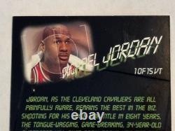 Michael Jordan 1997-98 Fleer Ultra View to a Thrill Card! #1 VT Vintage Bulls