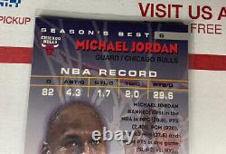 Michael Jordan 1997-98 Topps Chrome Shooting Stars Card #6 Seasons Best SP RARE