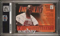 Michael Jordan 1997 Finest #39 PSA 10 GEM MINT Bronze Chicago Bulls Hall of Fame