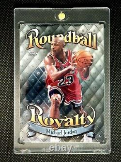 Michael Jordan 1998-1999 Topps Basketball Roundball Royalty Insert R1 Rare Bulls