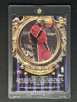 Michael Jordan 1998-1999 Topps Basketball Roundball Royalty Insert R1 Rare Bulls