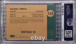 Michael Jordan 1998-99 Fleer Tradition Vintage'61 #142 PSA 9 MINT Bulls HOF SP