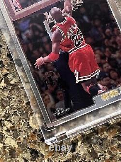 Michael Jordan 1998-99 Topps Chrome Preview #77 Chicago Bulls HOF RARE MINT