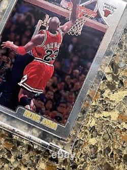 Michael Jordan 1998-99 Topps Chrome Preview #77 Chicago Bulls HOF RARE MINT