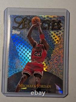 Michael Jordan 1998-99 Topps Legacies Insert Card L15 Goat Chicago Bulls
