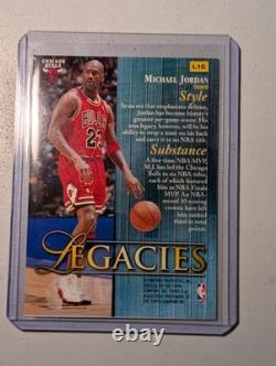 Michael Jordan 1998-99 Topps Legacies Insert Card L15 Goat Chicago Bulls