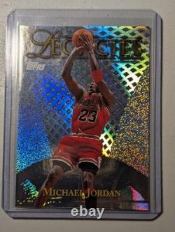 Michael Jordan 1998-99 Topps Legacies Insert Card L15 Goat Chicago Bulls