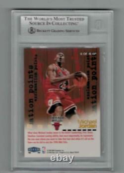 Michael Jordan 1998 Fleer Ultra Exclamation Points #6 BGS 9 MINT