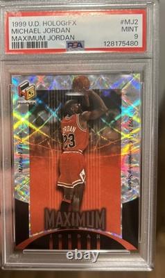 Michael Jordan 1999-00 Upper Deck Hologrfx Maximum Jordan #mj2 Psa 9