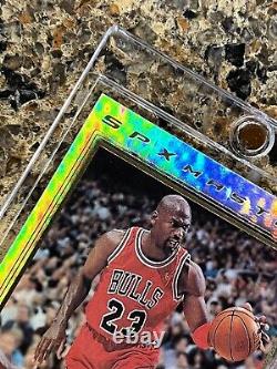 Michael Jordan 1999-2000 Upper Deck SPx Masters Refractor M1 Rare SSP Bulls MJ23