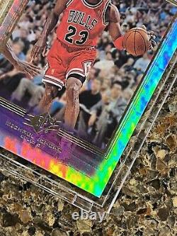 Michael Jordan 1999-2000 Upper Deck SPx Masters Refractor M1 Rare SSP Bulls MJ23