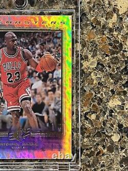 Michael Jordan 1999-2000 Upper Deck SPx Masters Refractor M1 Rare SSP Bulls MJ23